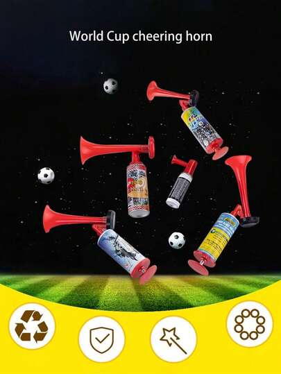 Loa phóng thanh 3 đoạn cỡ lớn 60cm, thích hợp cho các địa điểm thể thao, khuôn viên trường học, cổ vũ người hâm mộ World Cup.