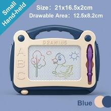 Set Papan Gambar Magnetik Berbagai Ukuran, Tombol Hapus Sekali Klik Tanpa Baterai, Melatih Keterampilan Motorik Halus, Latihan Menggambar/Mencoret-coret, Mainan Edukasi Dini, Stimulasi Imajinasi, Pengembangan Minat, Hadiah Sempurna untuk Ulang Tahun/Liburan/Kembali ke Sekolah - MultiWarna - View 18