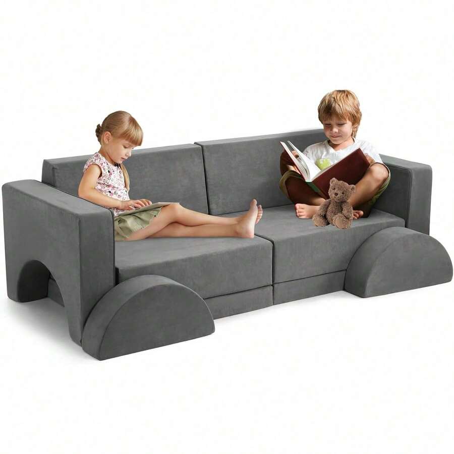 Kids Sofas - Grey - View 1