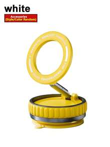 360° Rotatable Magnetic Phone Holder, Foldable Hands-Free Car Phone Mount Applicable To Car/Smooth Surface, Portable & Adjustable, Practical Christmas Gift - A - View 11