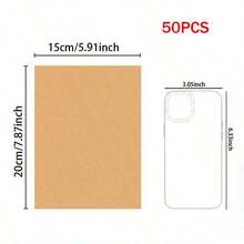 50/100pcs Disposable Baking Paper, Suitable For Various Barbecues, Deep Fryers, Pizzas, Snacks, Etc. It Is Oil And Waterproof And Can Directly Contact Food - View 12