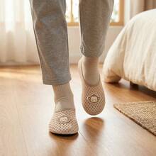 女士家居拖鞋 - 咖啡棕 - 查看 5