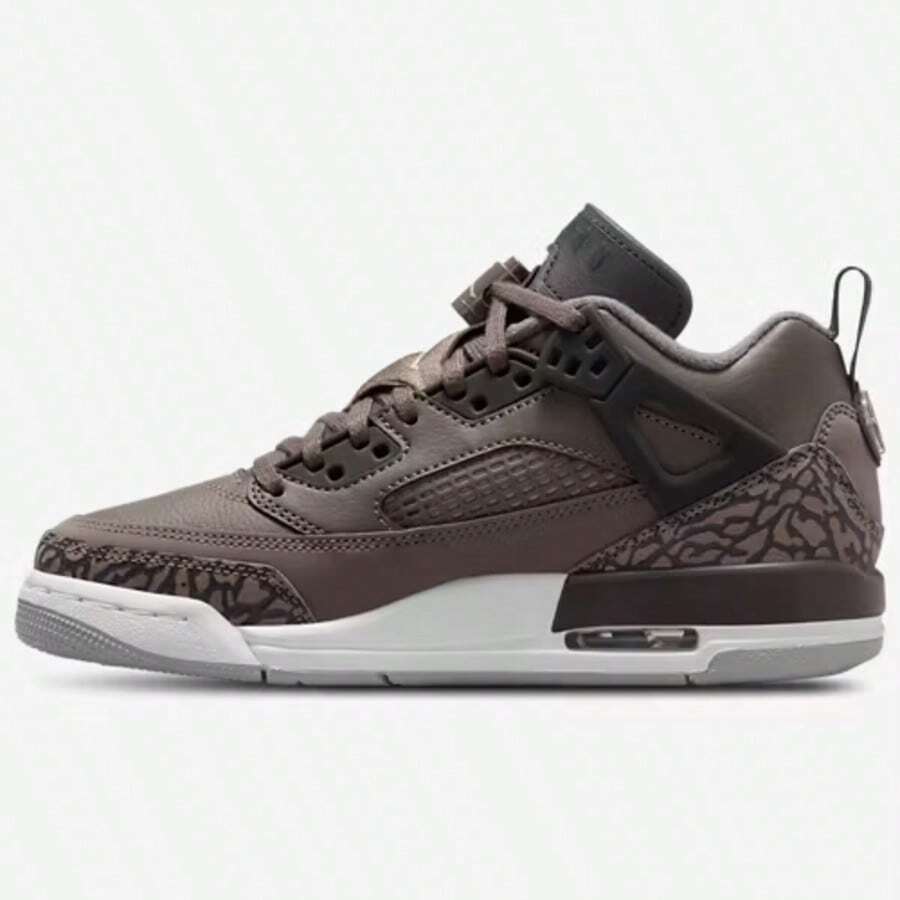 Nike Jordan Spizike Low Black Pink Gaze Performance Basketball Shoes Kids' IQ9379-630 | Low-Top Versatility, Everyday Wearable - 棕色 - 查看 1