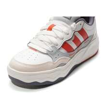 Adidas 男女通用休闲运动鞋，低帮通勤鞋，轻便舒适日常休闲运动鞋 KH9027 - 亮白/榮耀琥珀/影跡灰 - 查看 7