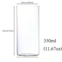 6/2/1 Set High Ball Drinking Glasses, Water Glasses, Mojito Glasses, Highball Glasses, Suitable For Water, Juice, Beer, Beverages, Cocktails And Mixed Drinks - Multicolor - View 10