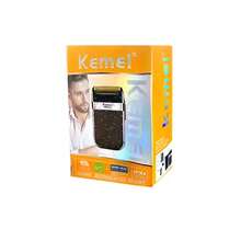 KEMEI KM-1071 理发器 & KM-2024 电动剃须刀套装，4档速度调节，碳钢刀片，USB充电，电池续航时间长，浮动式可更换刀头，适用于美发沙龙和家庭使用 - 查看 6