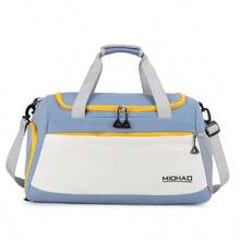 Travel Tote Bag/Backpack With Shoe Compartment, Unisex Sports Yoga Gym Bag, Large Capacity Weekend Travel Overnight Tote/Carry-On - Multicolor - View 15