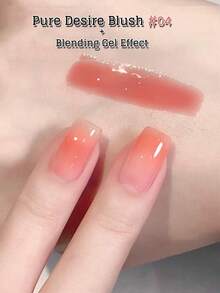 MIANEL GEL MIANEL 10ml 果冻粉系列凝胶指甲油 2026 新款 美白冰透明裸色指甲油 粉色指甲 红色指甲 美甲用品 棕色指甲 情人节美甲用品 美甲沙龙完美之选 - 彩色 - 查看 8