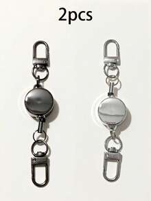 Nurse Retractable Keychain, Keychain Accessories, Car Keychain, With Mountain Buckle, Heavy-Duty Badge Holder Retractable Scroll, Anti Loss Keychain For Doctors, Students, Outdoor Camping, And Keychain Accessories - Multicolor - View 15
