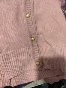 Beautiful, Fashionable, Lightweight Knit Cardigan With Buttons And Elastane. (Super Shipping!) - Rosa Arroz - View 2
