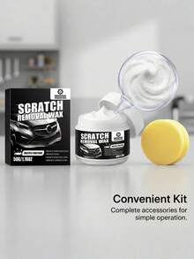 Car Scratch Repair Paste, Daily Maintenance Car Body Cleaning Polish, Mild Scratch Repair Paste - Powdery - View 3
