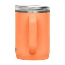 CamelBak Thrive - Taza a prueba de fugas de 16 onzas acero inoxidable aislado para viajes café té bebidas calientes a prueba de derrames compatible con portavasos Desert Sunrise - Amanecer en el desierto - Ver 4