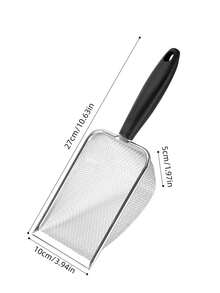 1/2个防滑手柄猫砂铲，猫砂盆清洁器 - 查看 11