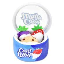 iscream - Juego de almohadas Kraft Cool Whip de 7 x 7 pulgadas con mini almohadas de frutas sumergidas - Paquete Cool Whip - Ver 1