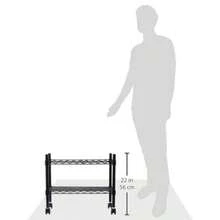 Safco 5201BL Wire Mobile File Black - NEGRO - Ver 2