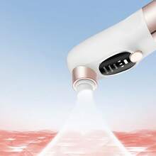 USB充电式黑头去除器 - 便携式面部毛孔清洁器，配有5个清洁头，温和清洁，男女皆宜 - 經典款 - 查看 5