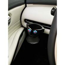 卡通汽车出风口杯架，创意车载咖啡/饮料杯收纳架，多功能女性杯架 - 小花出風口杯架 - 查看 12