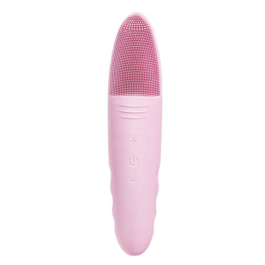 New Electric Waterproof Silicone Facial Cleansing Device, Facial Massager, Ultrasonic Pore Cleaner. - View 1