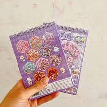 1 本 30 页微场景贴纸书，10 种设计，3D 立体视觉，教育性 DIY 剪贴簿和装饰工艺品用品，返校，学校用品 - 彩色 - 查看 22