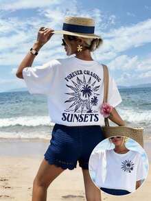 Atuendos de vacaciones, primavera, ropa de resort para mujeres, atuendos de primavera para mujeres - Blanco - Ver 3