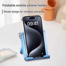 Portable Foldable Phone Stand, Desk Mount Holder For Smartphones And Tablets, Compact And Convenient - Foldable - View 1