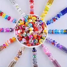 30/50/80/100/150/200 hạt nhựa acrylic nhiều màu, lỗ lớn, có đính đá - Nguyên liệu làm đồ thủ công hình đũa phép, thích hợp để tự làm vòng tay và trang sức. - Nhiều màu - Xem 7
