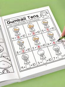 10/20 Addition And Subtraction Math Practice Workbook, Daily Calculation Exercises - Multicolor - View 5