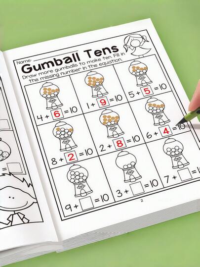 10/20 加减法数学练习册，每日计算练习