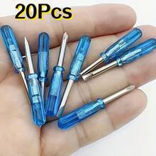 8 Pieces Of Mini Screwdriver Set, Suitable For Toy Repair And Projects - Including 2mm Mini Flathead And Cross Screwdriver, Designed For Enthusiasts And Manual Practice (No Electricity Required) 1XYL - mini - Xem 12