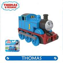 Mattel Mattel 1件托马斯和朋友金属合金玩具火车套装 - 戈登、爱德华、艾米丽推拉式火车头及车厢，珀西、托比、哈罗德金属系列推拉式玩具火车，适合3岁及以上儿童，托马斯小火车卡通动画儿童节、圣诞节礼物 - 彩色 - 查看 28