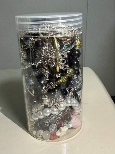 Mystery Fashion Jewelry Set 14-16PCS, Boho Gothic Retro Mixed Design, Includes Necklaces, Rings & Bracelets For Women