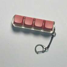 1pcs Pressure Relief Keychains,Keyboard Key Design,Adult Finger Toy,Finger Press Keyring,Calming Tool,Focus And Relaxation,Suitable For New Year/Thanksgiving,Easter Gifts,Plastic Material (Random Colors),Fidget,Fidget Toys,Fidgets,Fidget Toys,Fidget,Fidgets,Key Board Fidget,Toy Keychain,Cool Toys - 隨機的 - 查看 7