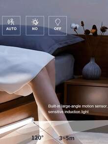 10/20/30/50厘米白色LED吧台灯，可调光，可充电，带夜灯功能 - 白色 - 查看 2