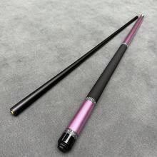 Taco de billar de 58 pulgadas, 1/2 piezas, disponible en azul y rosa púrpura, punta de 12.5 mm, 19 onzas, taco de billar profesional con textura - Púrpura malva - Ver 1