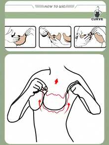 2/4 Cặp Băng Nâng Ngực Ren Vô Hình Thoáng Khí, Miếng Che Đầu Núm Vú Nâng Nâng Ngực Lớn Không Lộ, Miếng Dán Ngực Tự Dẹp Cho Váy Không Dây, Hở Lưng & Váy Dự Tiệc - Nhiều màu - Xem 9