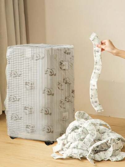 10/20/30pcs Universal Disposable Dust Cover, Luggage Dust Cover All-Purpose Full Coverage One-Time Nonwoven Fabric Travel Trolley Case Storage Protective Cover