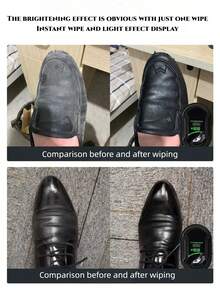 1/2 Piezas Betún para Zapatos Incoloro Todo en Uno con Cepillo de Esponja, Crema de Cuidado de Zapatos Elástica Portátil para Todos los Zapatos, Patrones Enviados al Azar - Ver 9