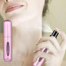 1pcs 5ml Portable Refillable Perfume Atomizer Spray Bottle Fragrance Pump With Travel Case - Xem 10