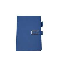 1 pieza Cuaderno/Diario A5 - Cuaderno de negocios con tapa dura, diario de piel sintética PU con cierre magnético y soporte para bolígrafo, adecuado para hombres y mujeres, cuaderno de espiral grueso para oficina, negocios, estudio, viajes, uso personal - A - Ver 19