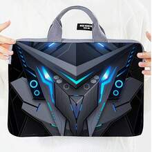 1个赛博朋克风格笔记本电脑包，印花笔记本电脑内胆包，时尚便携手提包 - 彩色 - 查看 27