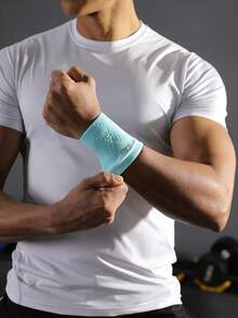 VBOSI 1pc Soft Elastic Wrist Brace - Non-Slip & Lightweight, Suitable For Tennis, Yoga And Typing, Unisex - View 6