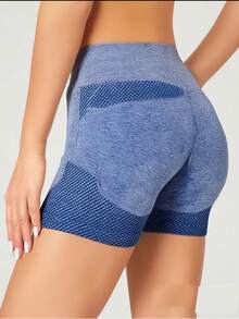 CELILIN Women 6 Piece Yoga Shorts Sexy High Waist Booty Stretch Workout Exercise Hot Shorts, High Waisted Tummy ControlWomen Sweat Short, Gym Short, Biker Short - 彩色 - 查看 5
