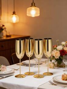 Stainless Steel Champagne & Wine Glasses, Creative Metal Cups For Bar, Restaurant, KTV - View 6