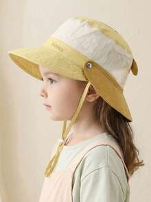 2-7Y Baby Hat Summer Sun Hat Boys Cap Girls Outdoor Sun Protection Hat Children's Bucket Hat Spring And Autumn - 1PC - View 10