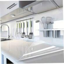 1卷透明厨房保护膜,防水、防油、阻燃、防霉、可移除背胶,适用于桌面、墙壁、咖啡桌、餐桌、家具、大理石翻新等。 - 家具膜 - 查看 2