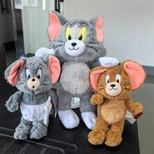 TOM AND JERRY. 25-35cm Luxury Plush Soft Cartoon Stuffed Animal Doll - Brown - View 5