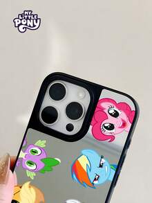Hasbro MY LITTLE PONY 官方正品镜面手机壳，卡通少女手机壳，节日礼物手机壳，盒装，适用于苹果 iPhone 17、17 Air、17 Pro、17 Pro Max、11、12、13、14、15、16 Pro、16 Pro Max、14 Plus、15 Plus、16 Plus、15 Pro Max、16 Pro、16 Pro Max - 黑色 - 查看 5