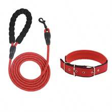 Extended Dog Leash Harness Vest For Small Medium Large Dogs, Golden Retriever Teddy, Dog Walking Lead Strap - Pink - View 5