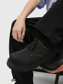 Men Mountaineering Boots - Black 5 - View 6