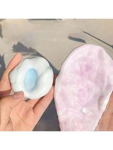 Glutinous Rice Bun Stress Relief Squeezing Learning/Office Toy, Soft Glutinous Rice Paste, Pressure Release Squeezing Experience, Wrapped In Thin Ice Skin, Plastic Glutinous Rice Bun Texture, Ideal Gift For Office, Party, April Fool's Day (No Needles Required) - Multicolor - View 10